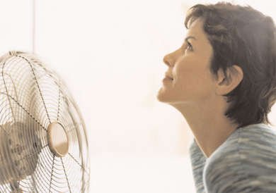 how deal hot flashes menopause